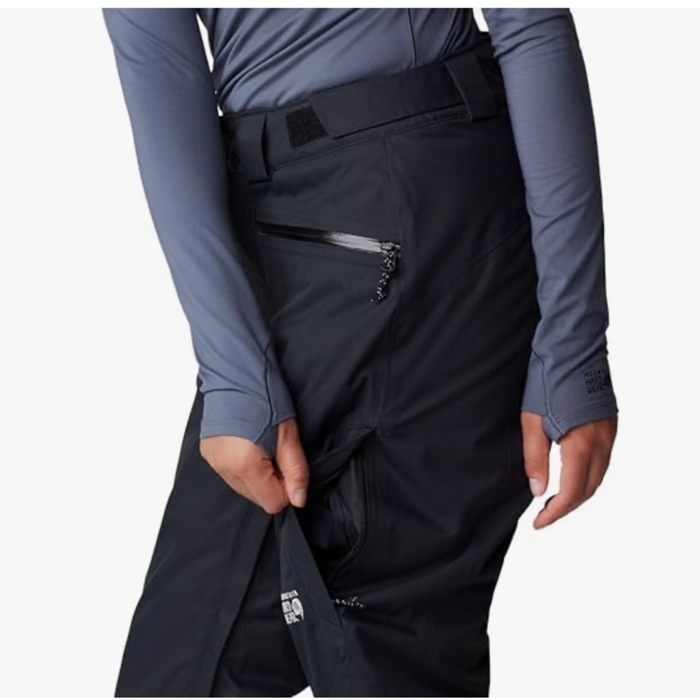Mountain Hardware Conduit Zip Snowboard Ski Snow Winter Pants Women’s XS Black - Picture 9 of 11